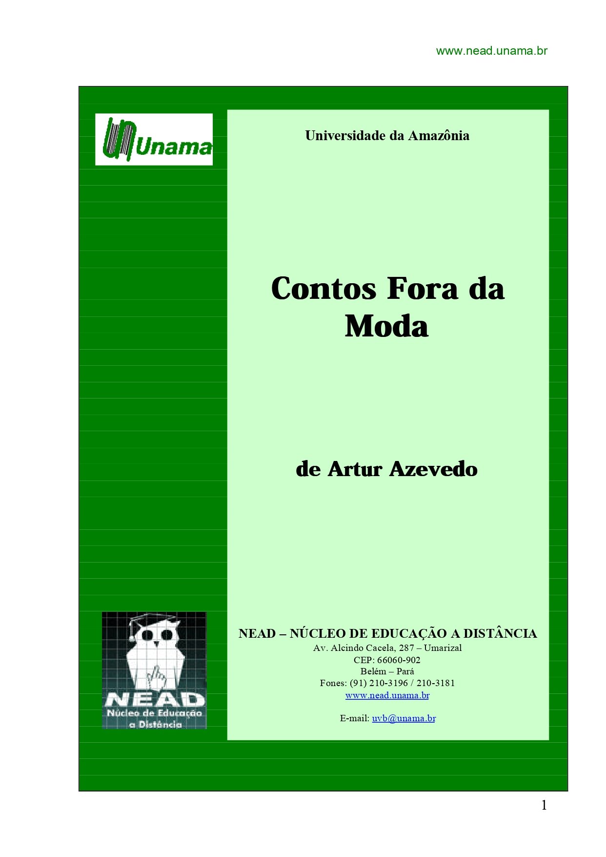 Avatar da comunidade Contos Fora da Moda