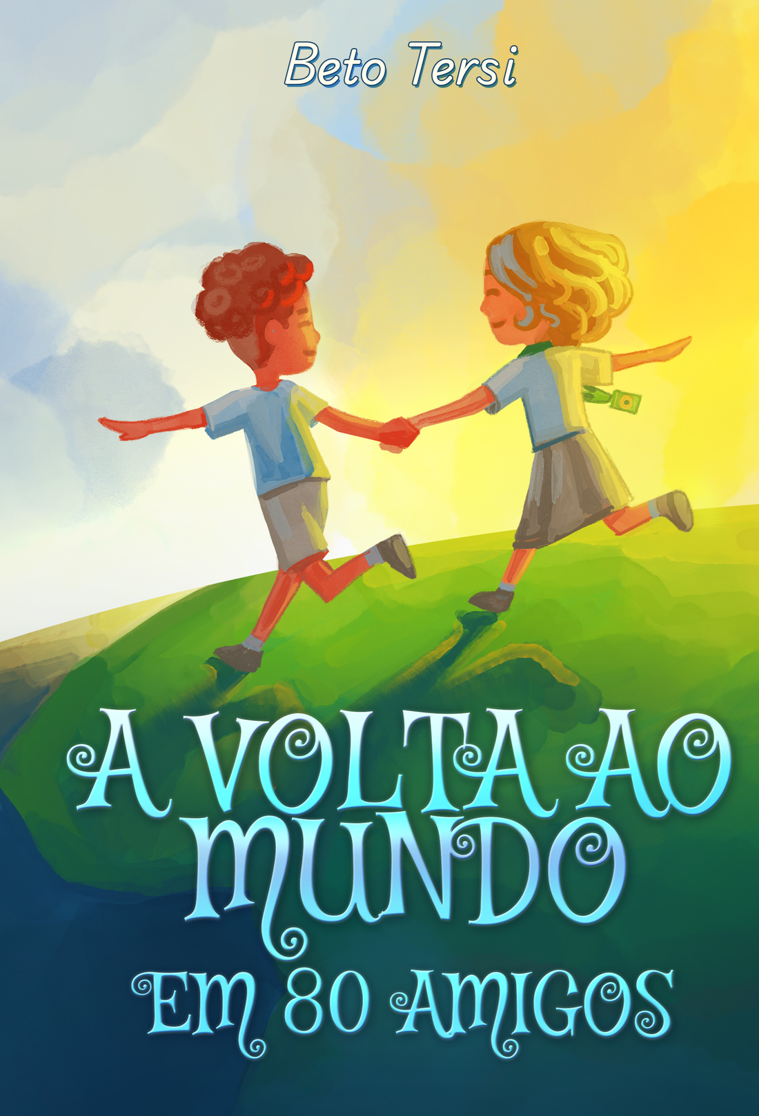 Capa de A Volta ao Mundo em 80 Amigos