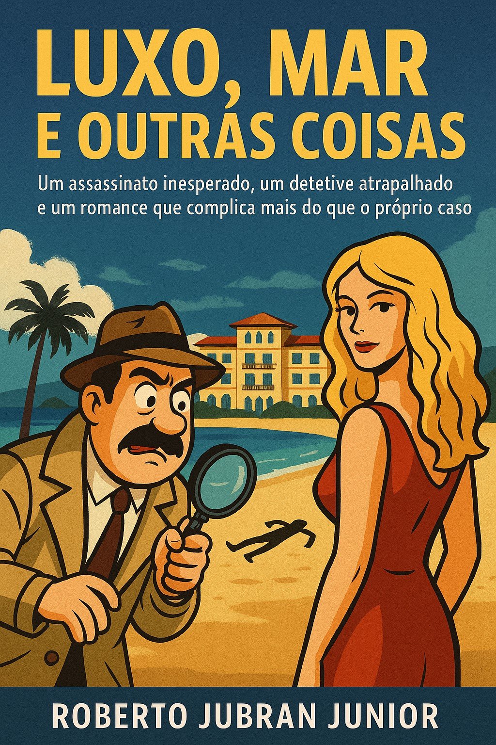 Capa de Luxo, Mar e Outras Coisas, de ROBERTO JUBRAN JR
