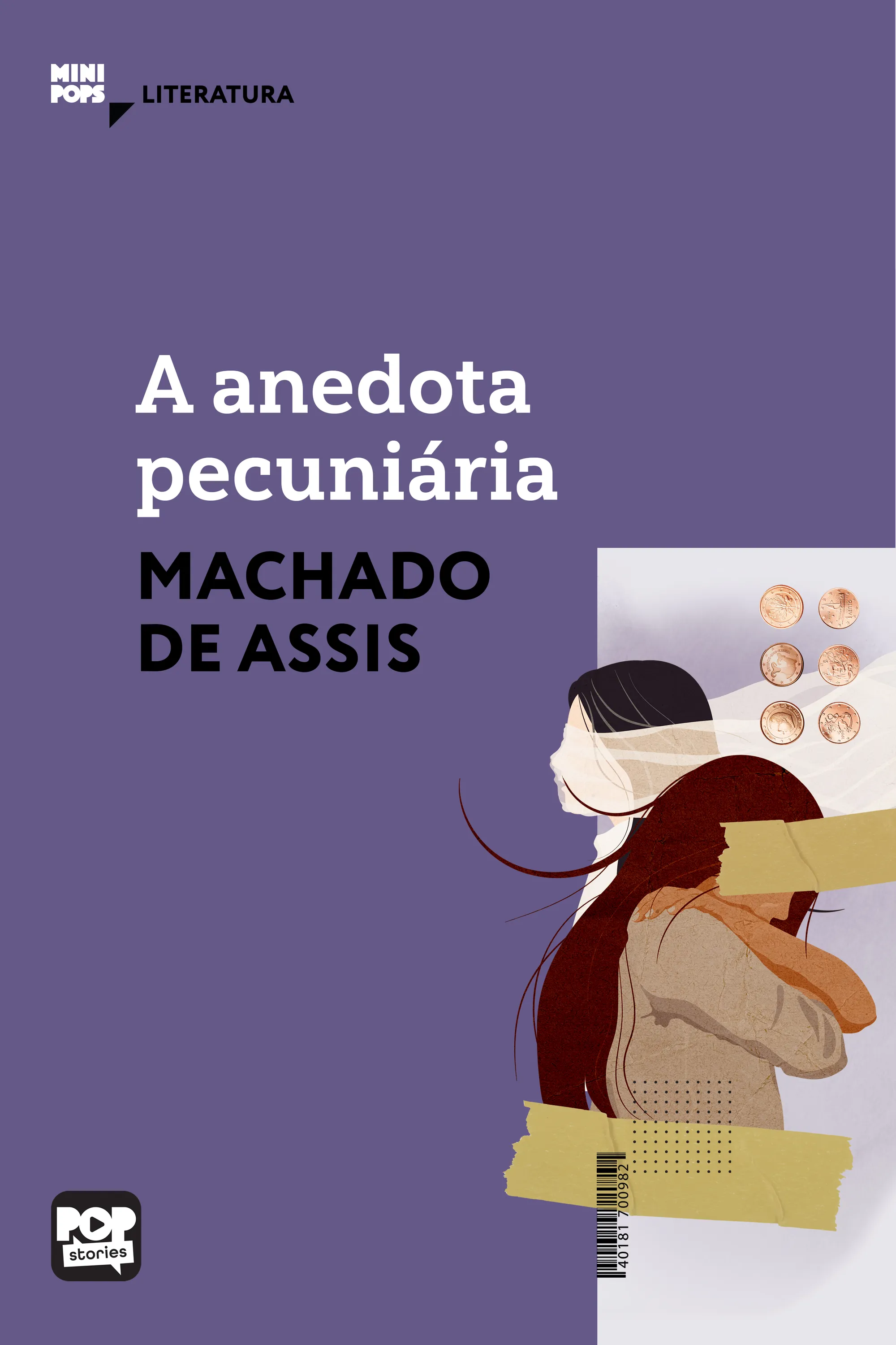 Capa de A anedota pecuniária