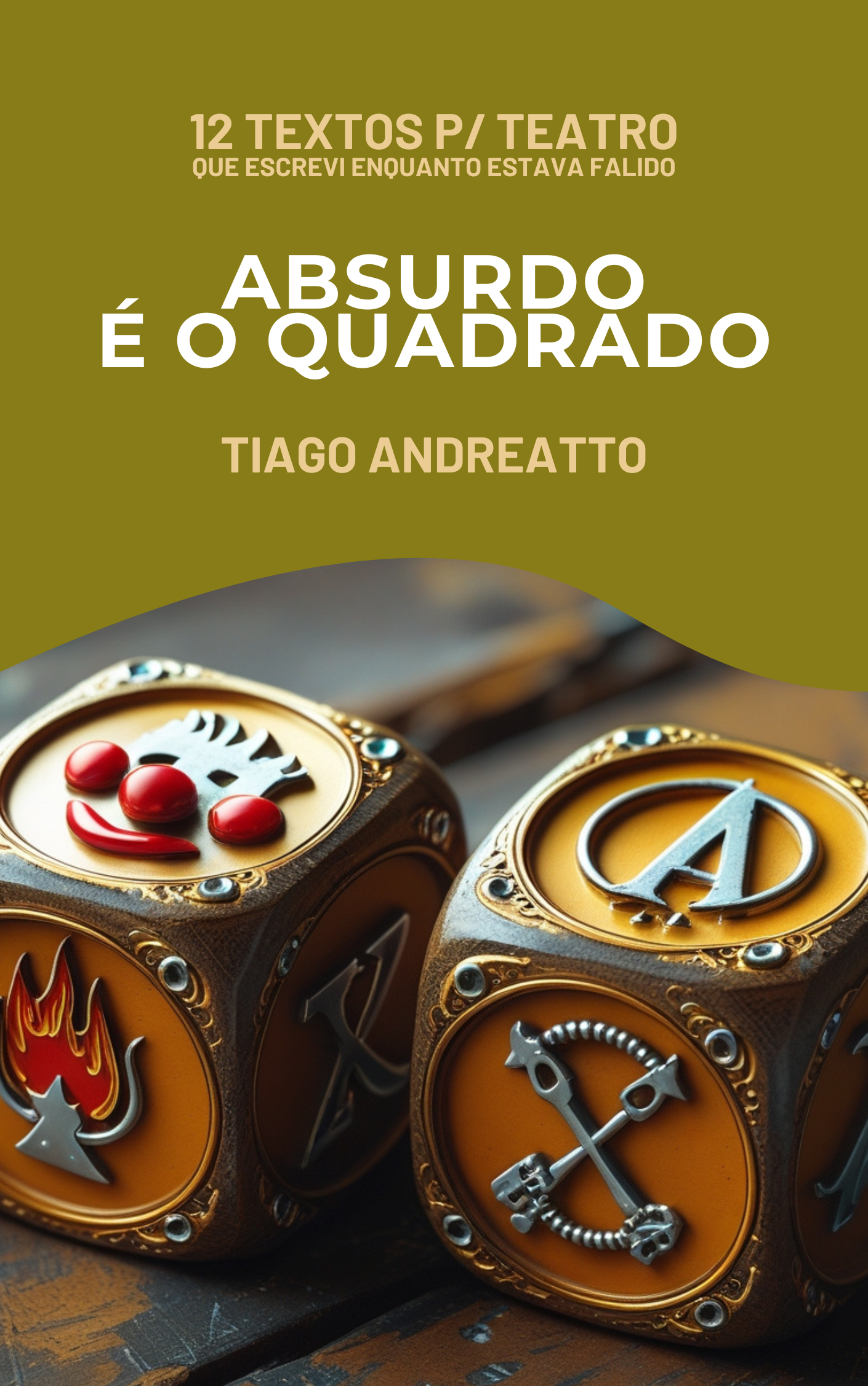 Capa de Absurdo é o Quadrado (Dramaturgia)